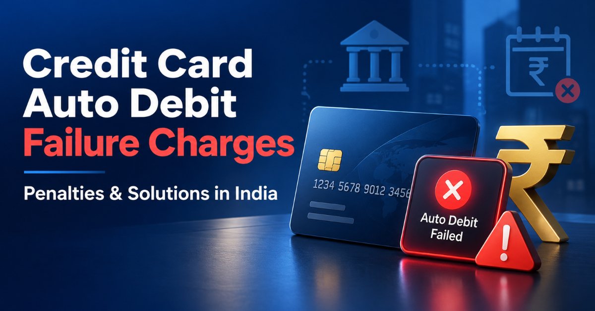 Credit card auto debit failure charges