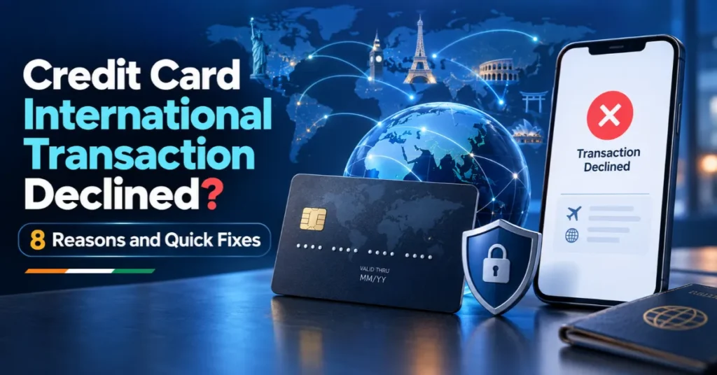 Credit card international transaction declined