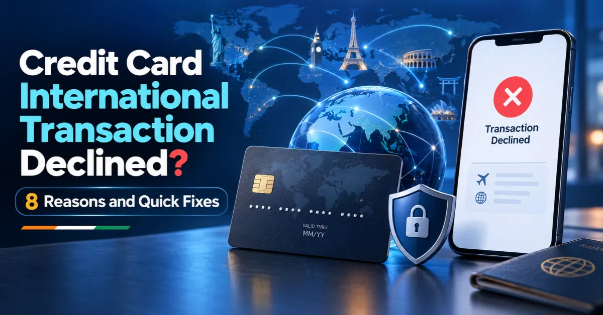 Credit card international transaction declined