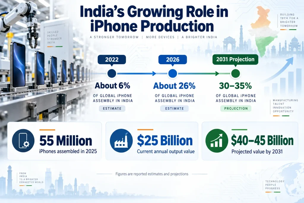India’s Rising Role in iPhone Assembly