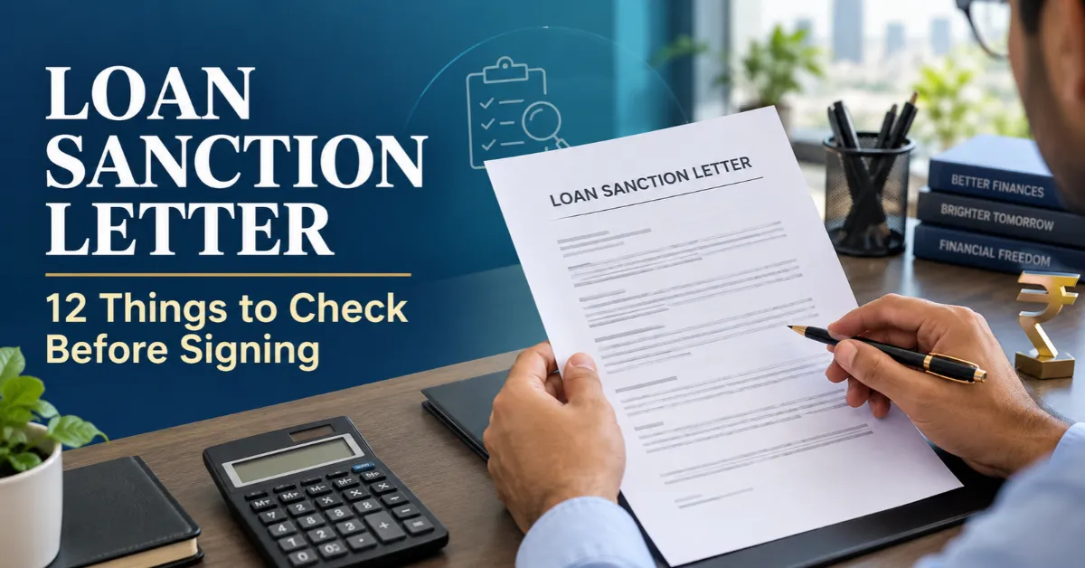 Loan sanction letter