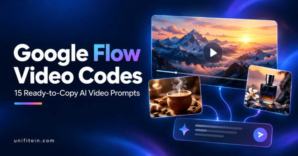 Google Flow Video Codes